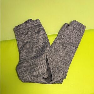 Nike Kids Heathered Gray Leggings
